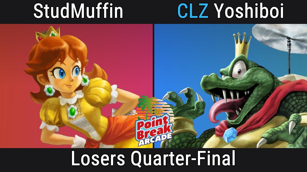 [Point Break #29] Losers Quarter-Final - StudMuffin (Daisy) VS CLZ | Yoshiboi (King K. Rool)