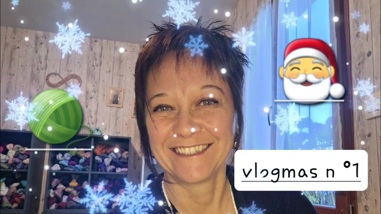 🎄🎅VLOGMAS: ON DEMARRE LE KAL DE L'ETOLE DES THES! (PATRON GRATUIT)🎄🎅