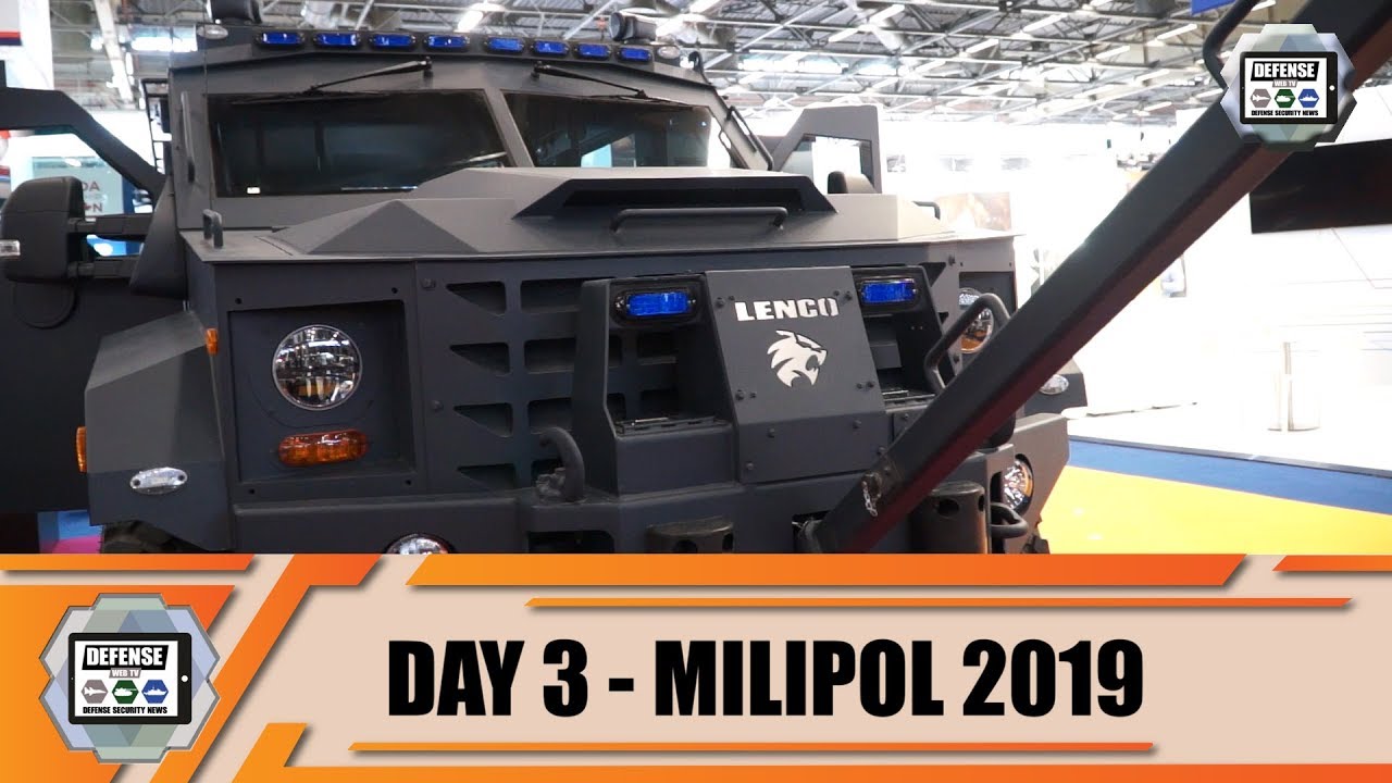 Milipol Paris 2019 Day 3 Review internal security protected law enforcement anti-riot SWAT vehicles