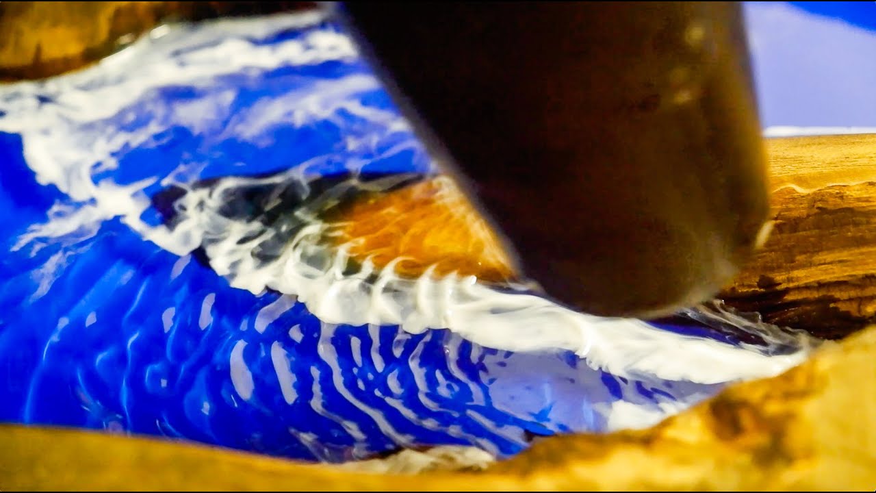 Creating a Stunning Live Edge Cloud Epoxy Table: A Step-by-Step Guide