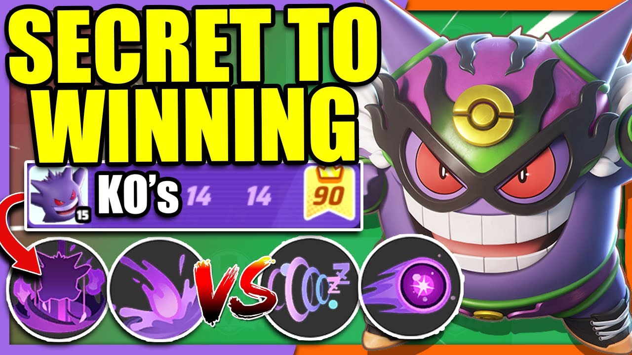 Selecting the Correct GENGAR BUILD is Game Changing | Pokemon Unite