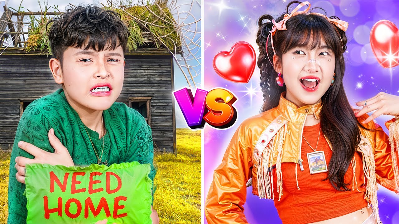 Em Gái Giàu Có Vs Anh Trai Nghèo Khó! Em Gái Tôi Là Một Siêu Sao!
