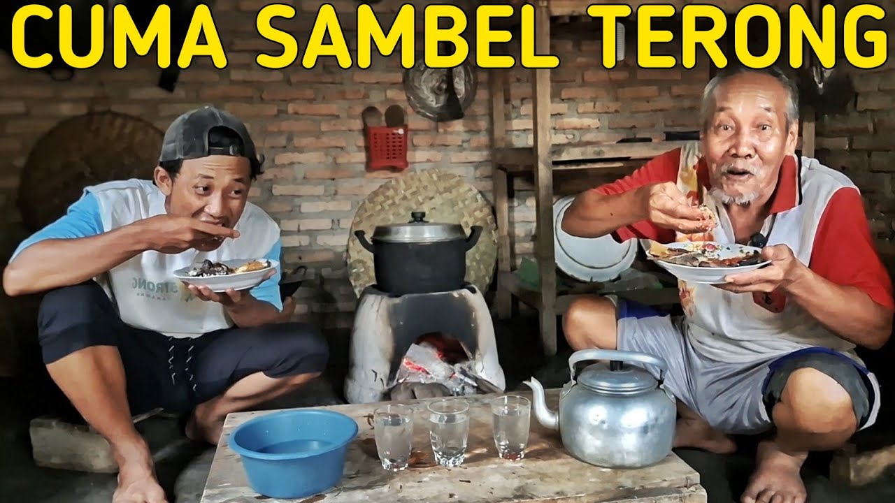 CUMA MAKAN TERONG PENYET BERSAMA MBAH SUROJO