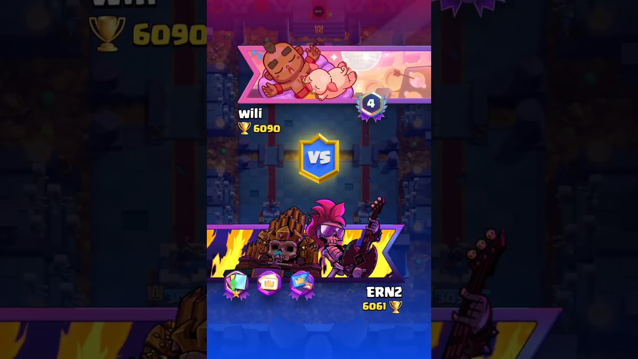 Clash royel  Rusya yendim 