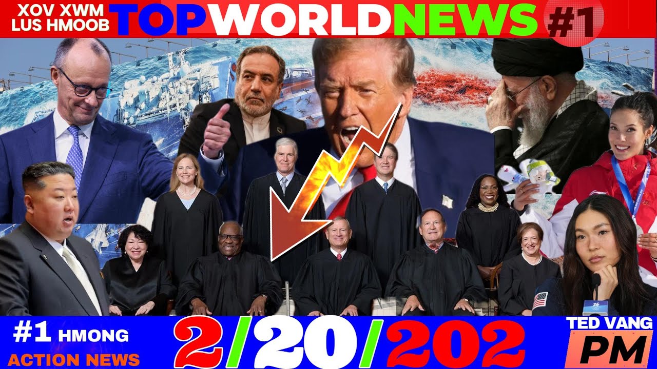 2/20/2026 (PM)🎯TRUMP CHIM VIM SUPREME COURT SWB TARIFF, ZE TUA IRAN, UN: UKRAINE, WORLD, USA NEWS
