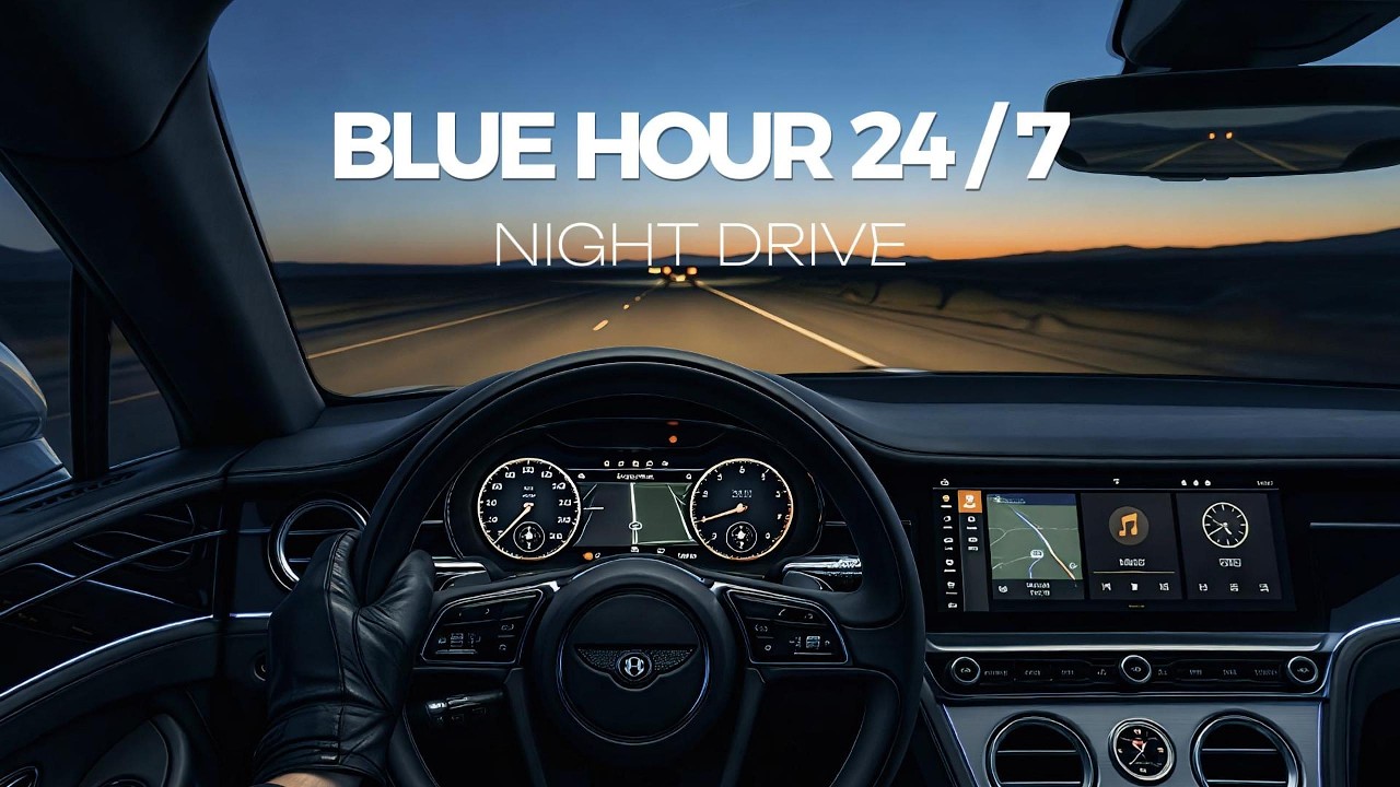🎧 Late Night Only | Drive into the stillness of the neon night | Drive / Relax / Study / Focus 【BGM】