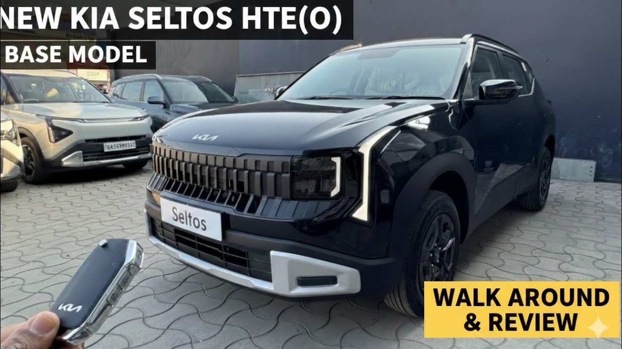 New Kia SELTOS HTE (O) ❤️ सिर्फ़ 12.09 लाख | sansCARi sumit