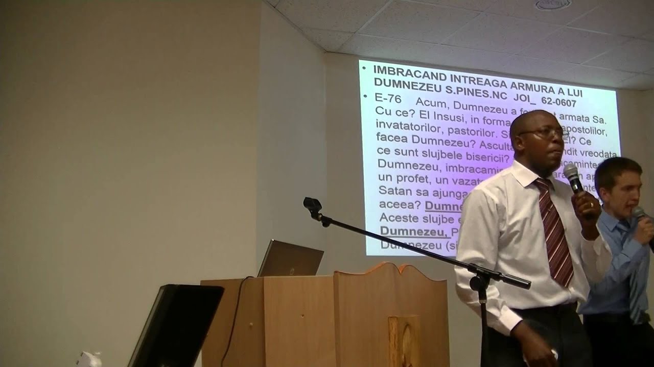 Fr. Wisper Gwena - Scopul Intreit Al Lui Dumnezeu - Prima Componenta 29.iunie.2014