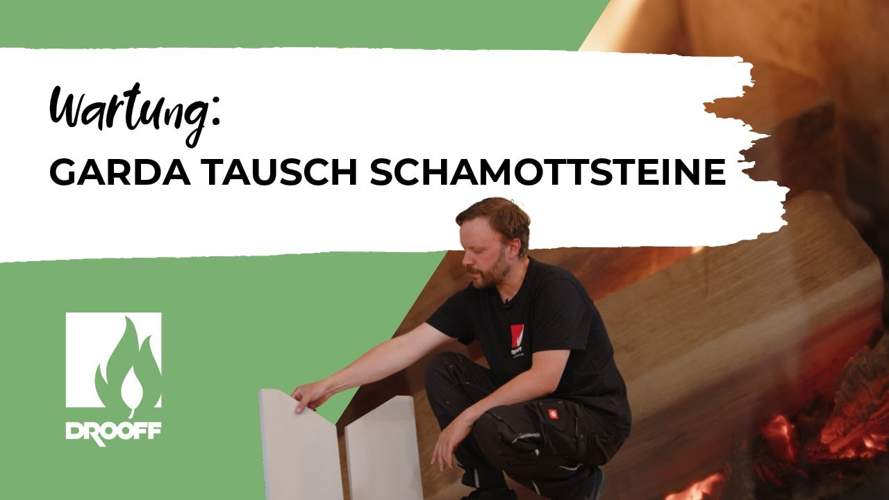 Schamottsteine wechseln - Schritt für Schritt Anleitung am Kaminofen GARDA