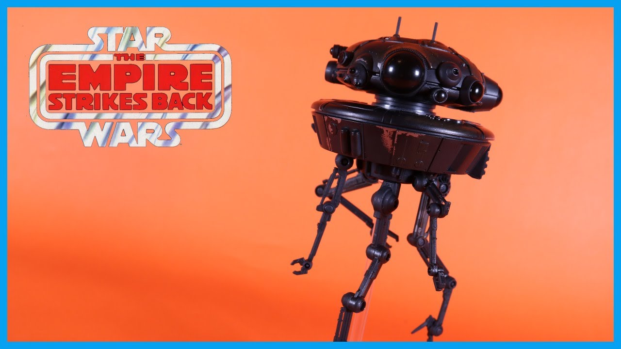 Star Wars The Black Series 40th Anniversary DELUXE IMPERIAL PROBE DROIDAction Figure Review