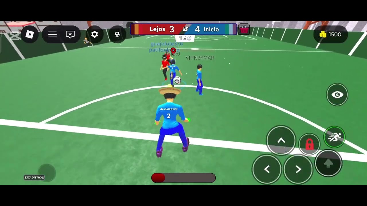 Roblox con Ian youtuber: Futbol de calle realista Parte 3