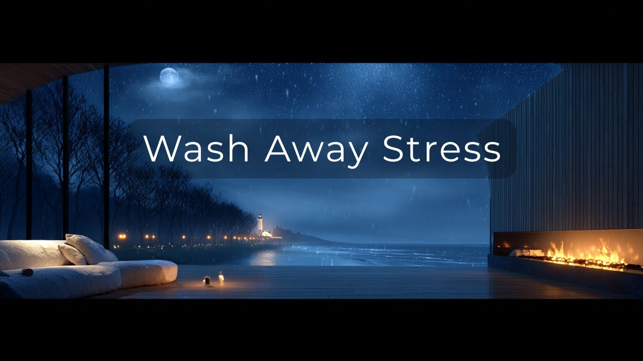Detox Your Mind: Deep Healing Rain & Piano Music for Sleep 🌧️