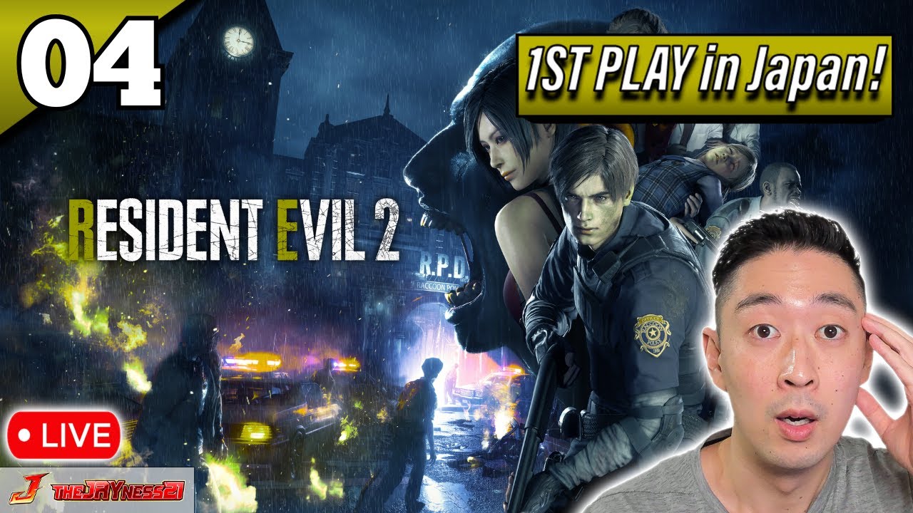 🔴 LIVE ☂️ Resident Evil 2 Remake Pt 4 | 🌎 Overwatch 2 in Tokyo!