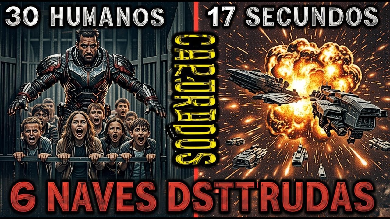 Aliens Secuestraron 30 Humanos En Estación Neutral - 17 Segundos Después No Quedó Nada | HFY