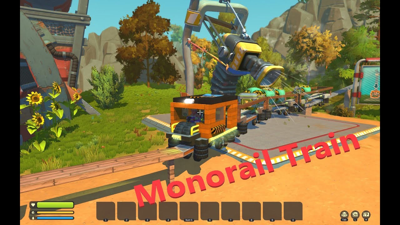 Fantastic Monorail Train