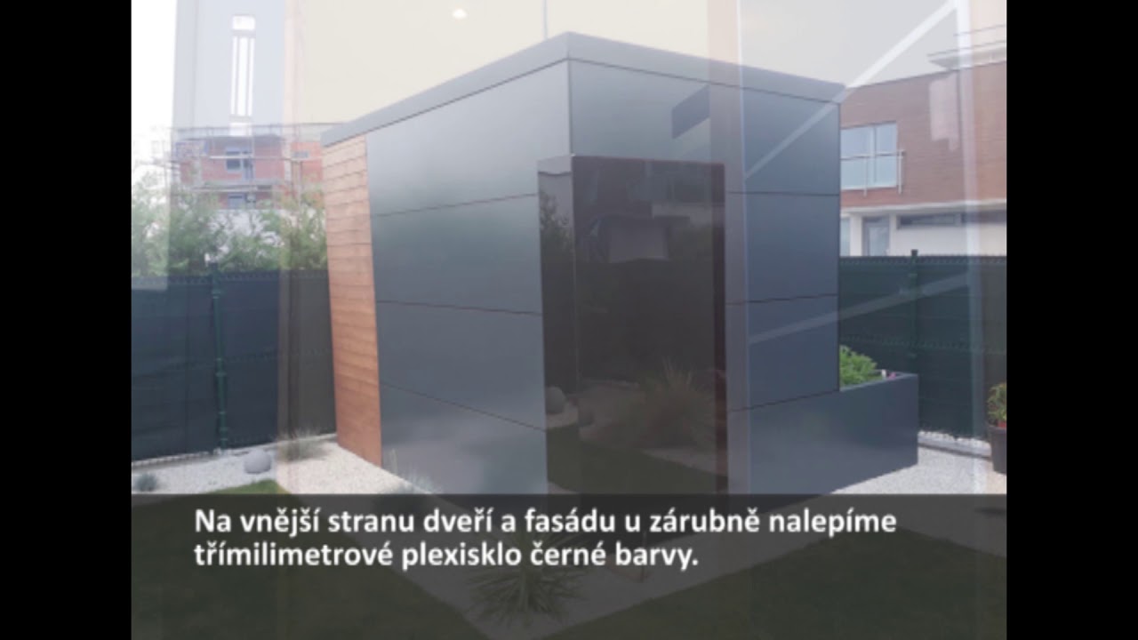 Moderní a inteligentní zahradní domek