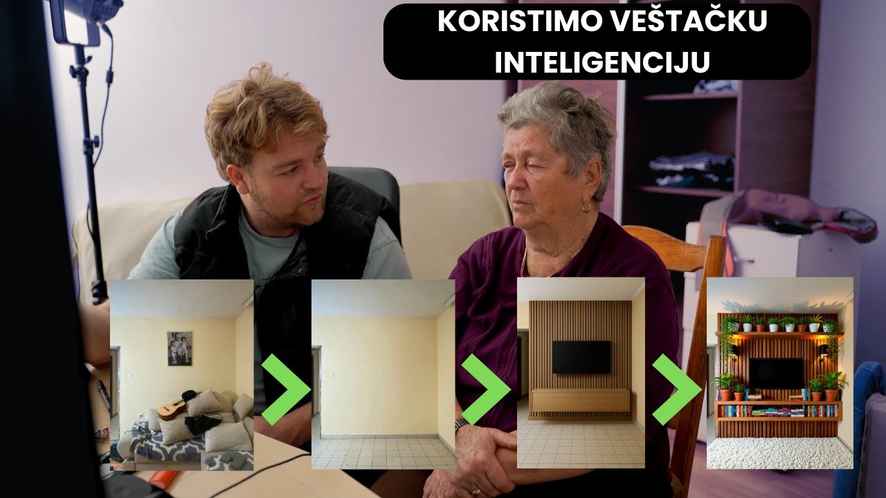Ep 2 - Koristimo AI Da Dizajniramo Enterijer - Ovako Će Na Kraju Da Izgleda-
