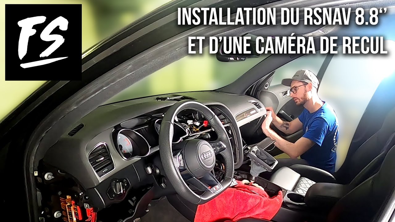 Un AUTORADIO moderne et une CAMERA DE RECUL pour la S4 ! RSNAV 8.8