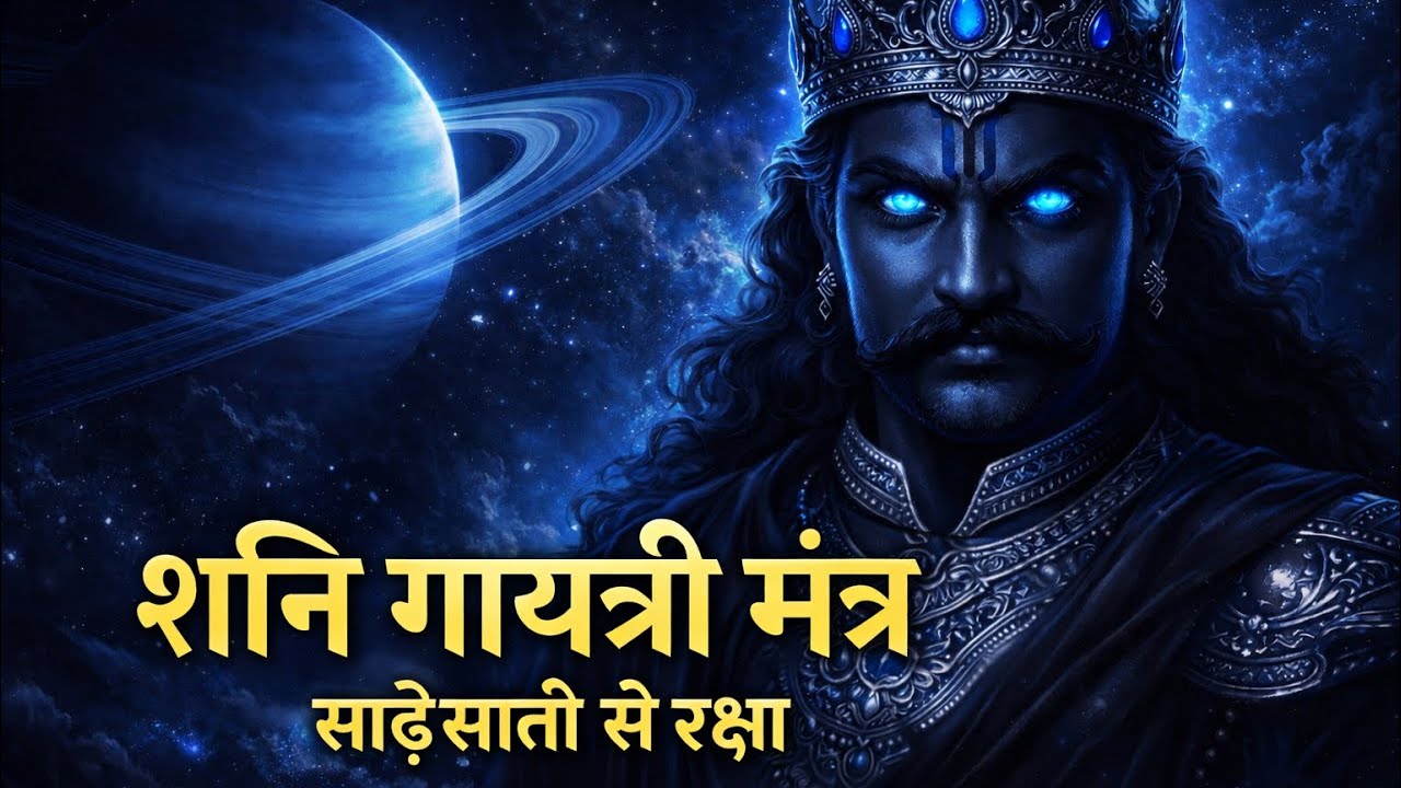 Shani Gayatri Mantra 108 Times | Protect Yourself from Sade Sati & Dhaiya
