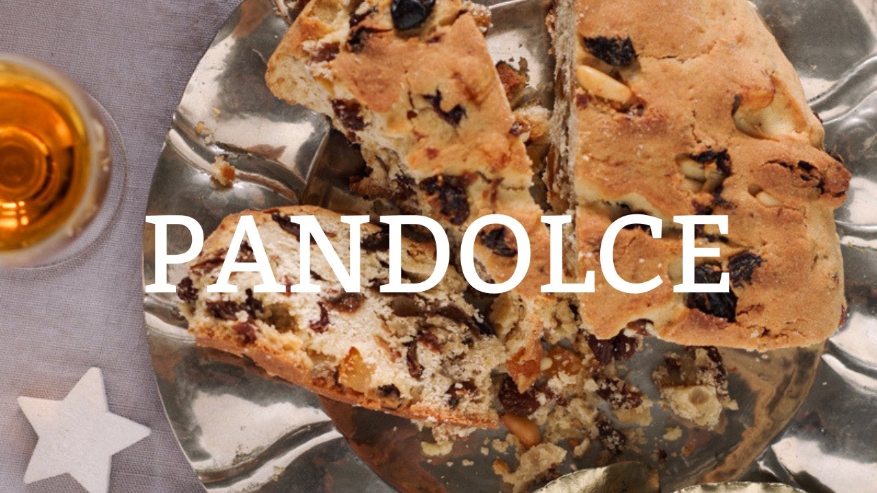 Pandolce genovese basso  della pasticceria Villa-Profumo