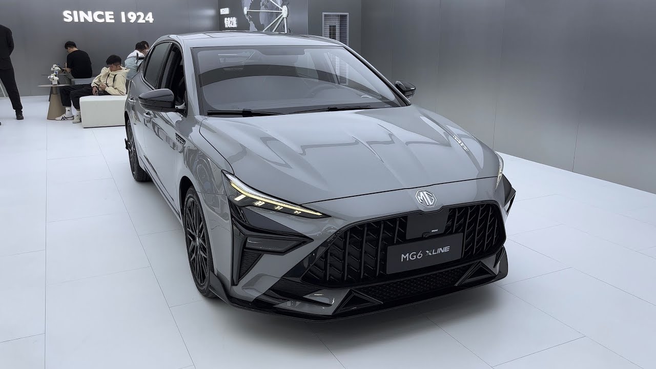 Интерьер и экстерьер MG6 XLINE 2023 4K