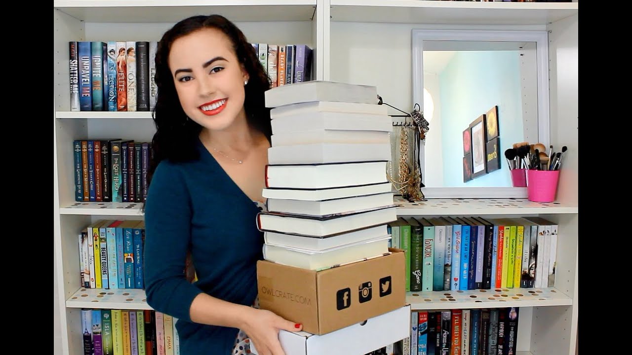 BOOK HAUL & UNBOXING FEAT. LITCUBE & OWLCRATE