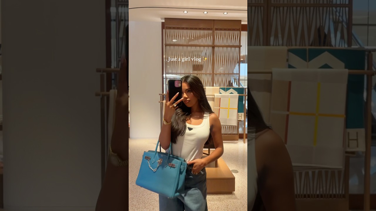 NO BUDGET?! Come shopping with me at Hermes 💙