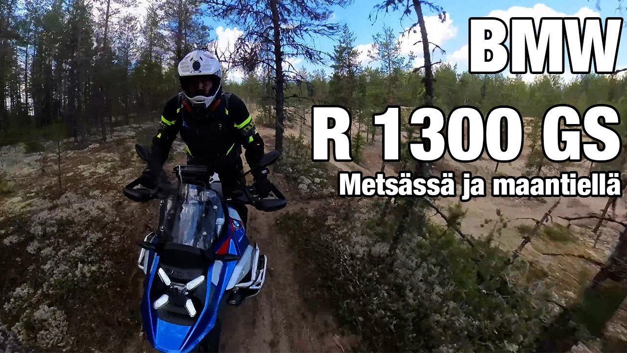 BMW R 1300 GS Suomalaisessa maastossa ja maantiellä - Pitkä koeajoesittely