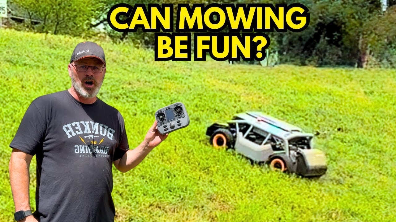 Why Would I Want A Remote Controlled Lawn Mower? - Mowrator S1 AWD