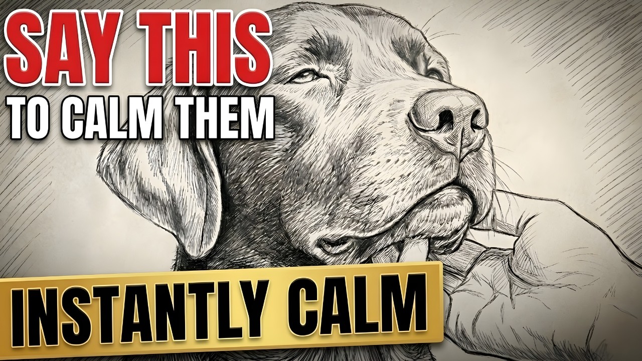 5 Phrases That Calm Any Dog Instantly (Proven by Science) | Dog Psychology
