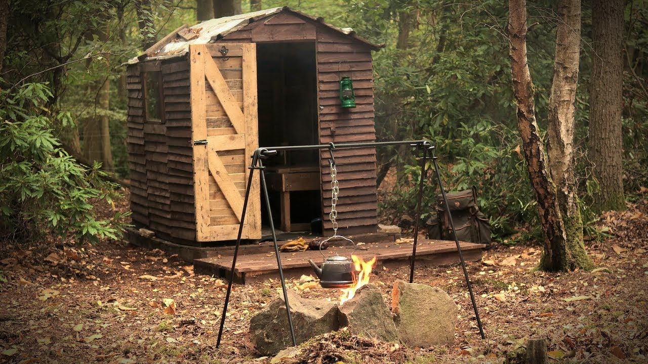 Cooking at the Off Grid Cabin in the Woods - Woodstove, Firepit (WINTER PREPARATION)