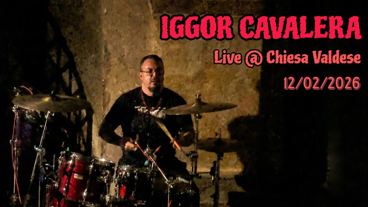Iggor Cavalera - Full Live (@ Chiesa Valdese - Roma, 12/02/2026)