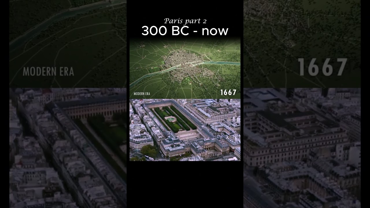 Paris 2300 Years Ago vs Today | Part II