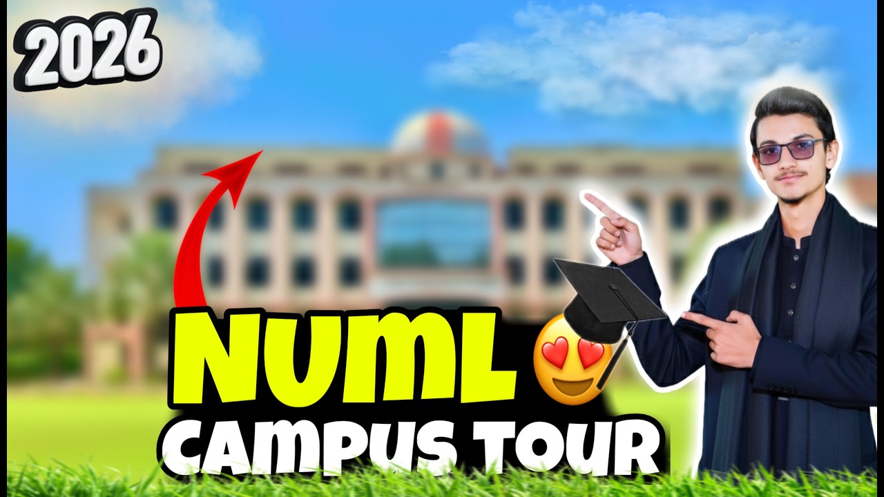 NUML Islamabad Campus Tour 2026 | Full University Walkthrough 