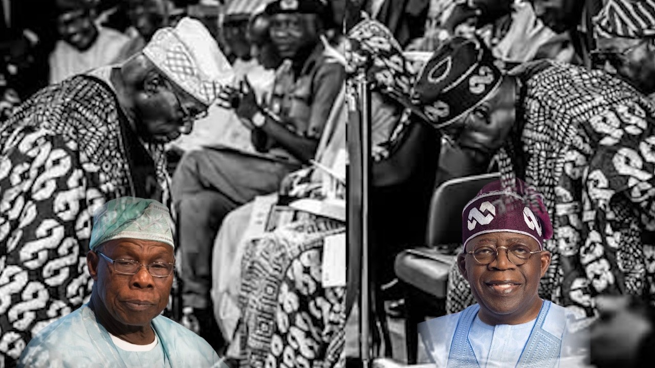 WSPANIAŁA LEKCJA OD OBASANJO I PREZYDENTA BOLI TINUBU PODCZAS URUCHAMIANIA LOTNISKA GATEWAY