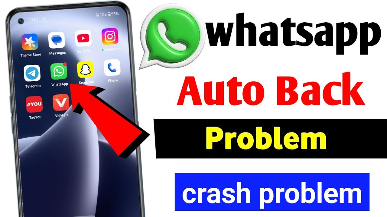 📵whatsapp crash problem | whatsapp auto back problem | whatsapp keeps stopping problem | 2025 