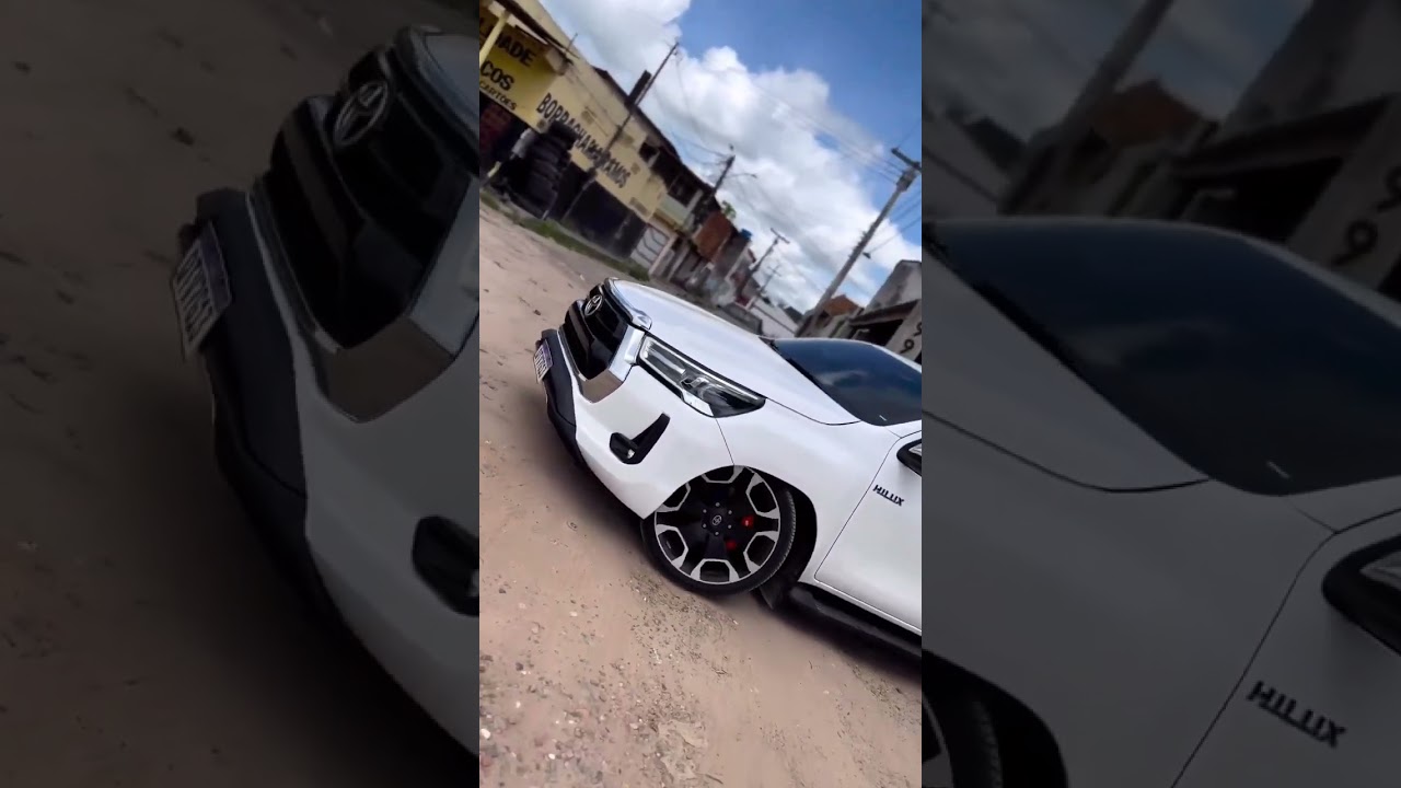 HILUX TOP COM SOM AUTOMOTIVO #SHORTS