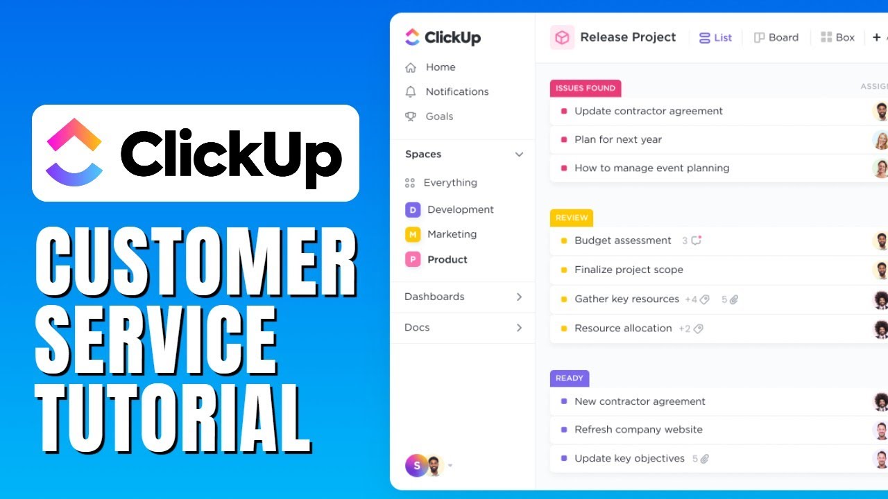 Clickup For Customer Service - How To Use clickup For Ticketing