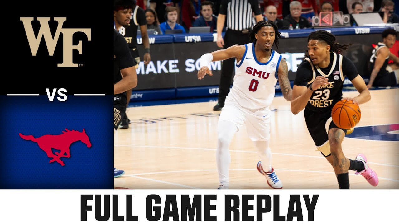 Wake Forest vs. SMU Full Game Replay | 2024-25 ACC Men's Basketball