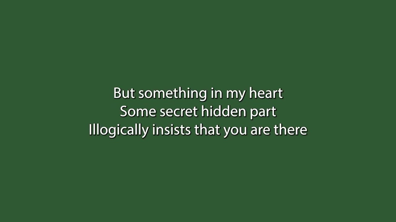 Twisted - If I Believed- Instrumental with lyrics (karaoke)