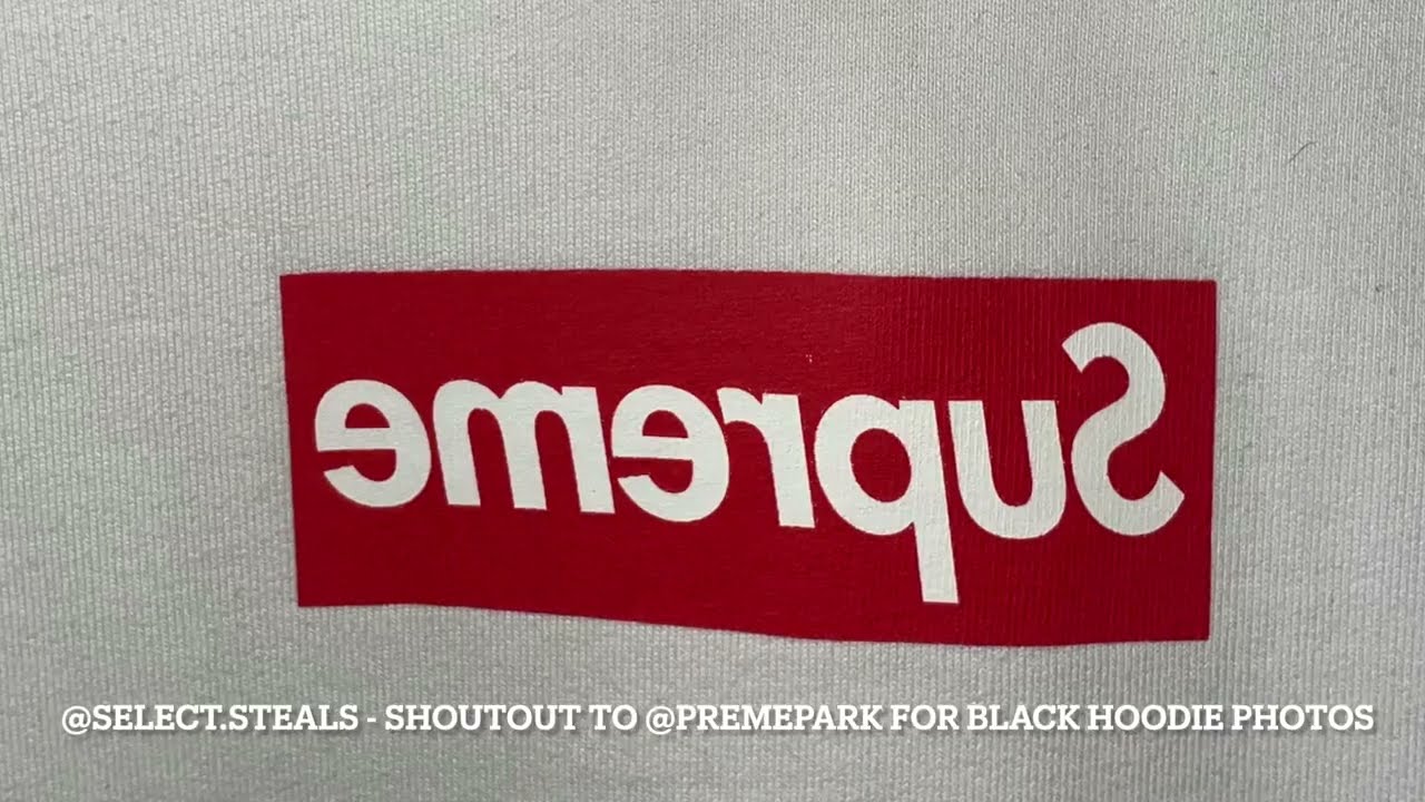 LEGIT CHECK #6 CDG Harold Hunter Box Logo Hoodie FW2014
