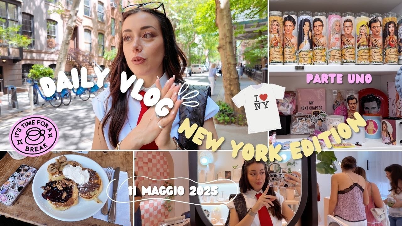 Domenica tra pancakes, negozi e West Village + una scoperta DEVASTANTE! 😭 | NYC VLOG 11/05/25