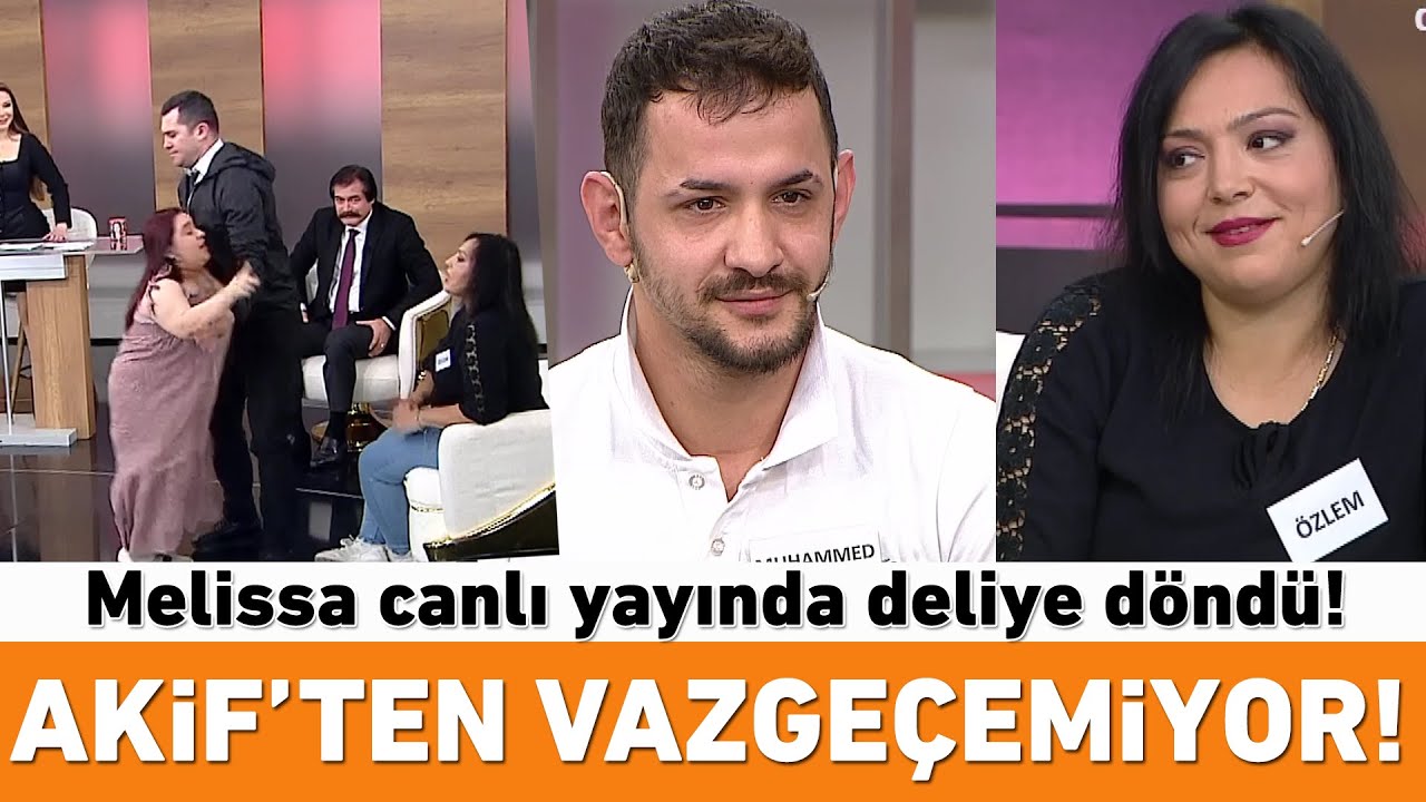 Melissa canlı yayında deliye döndü! Özlem ve Ferdi arasında ne yaşandı?
