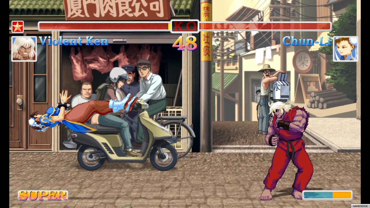 ULTRA STREET FIGHTER II: The Final Challengers - Switch - Ken vs ChunLi