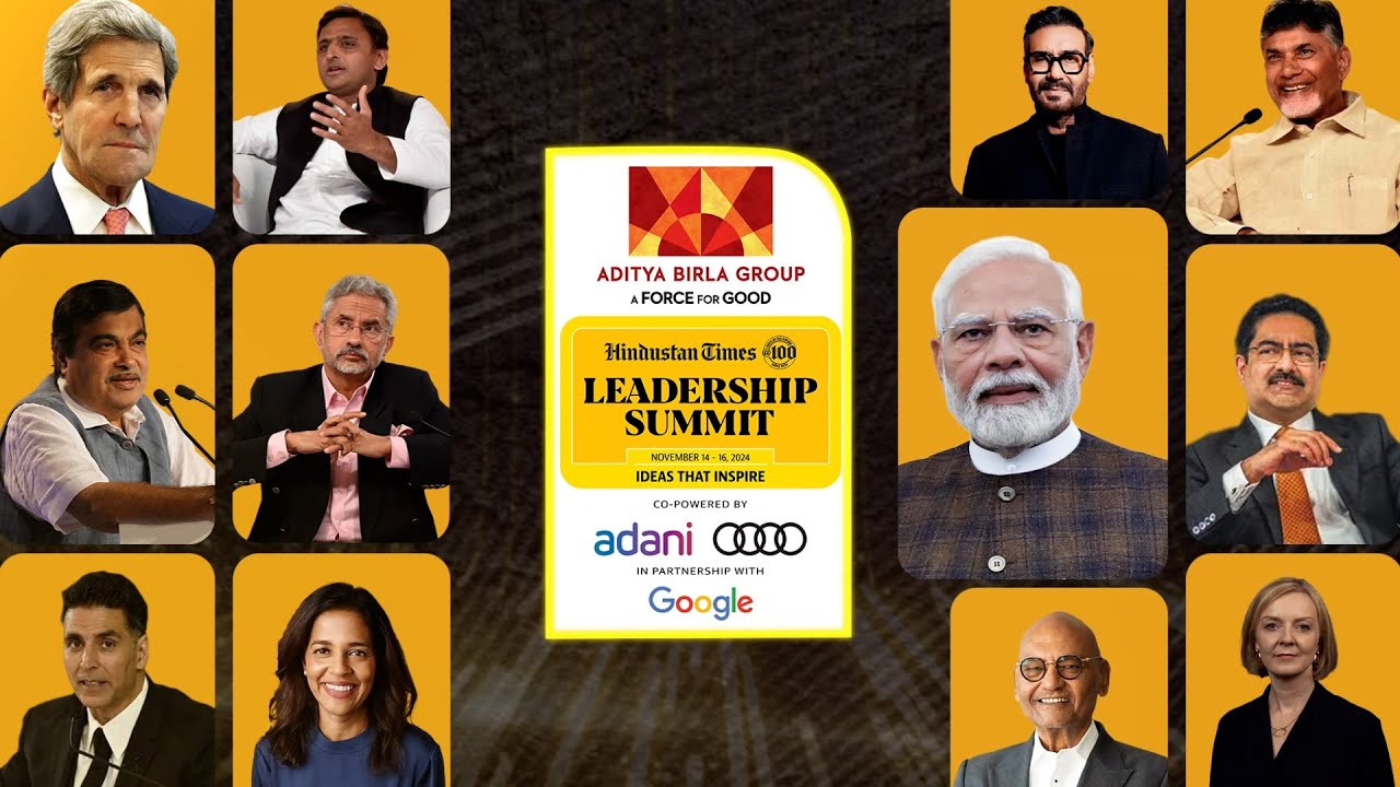 Global Leaders at Hindustan Times Leadership Summit 2024 | #HTLS2024