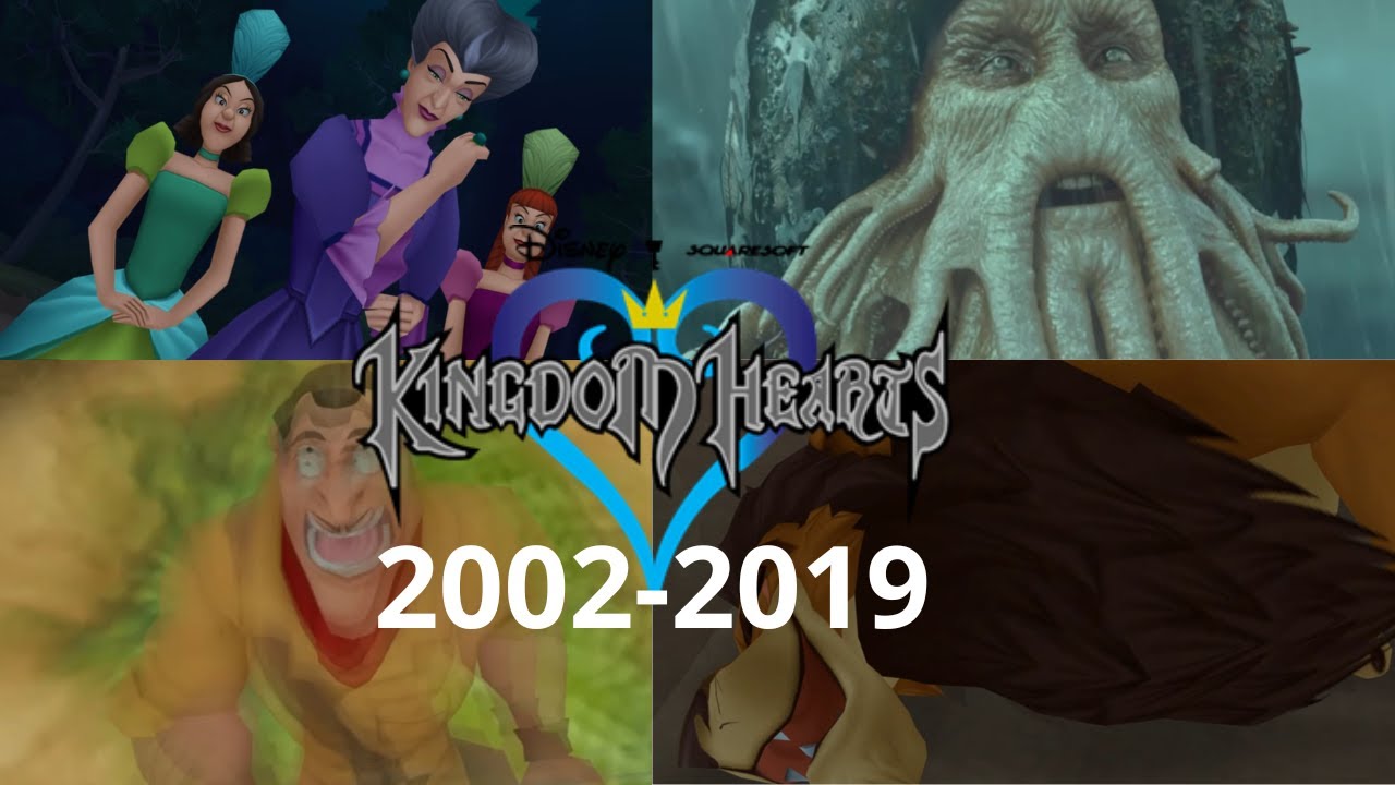 KINGDOM HEARTS ВСЕ СМЕРТИ И ПОРАЖЕНИЯ ЗЛОДЕЕВ ДИСНЕЙ 2002-2019.