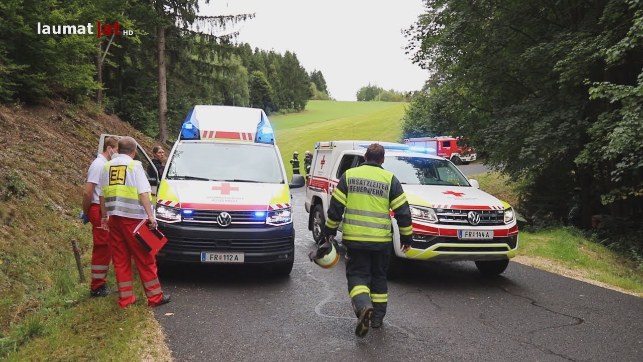 Schwerer Traktorunfall in St. Leonhard bei Freistadt fordert zwei Verletzte