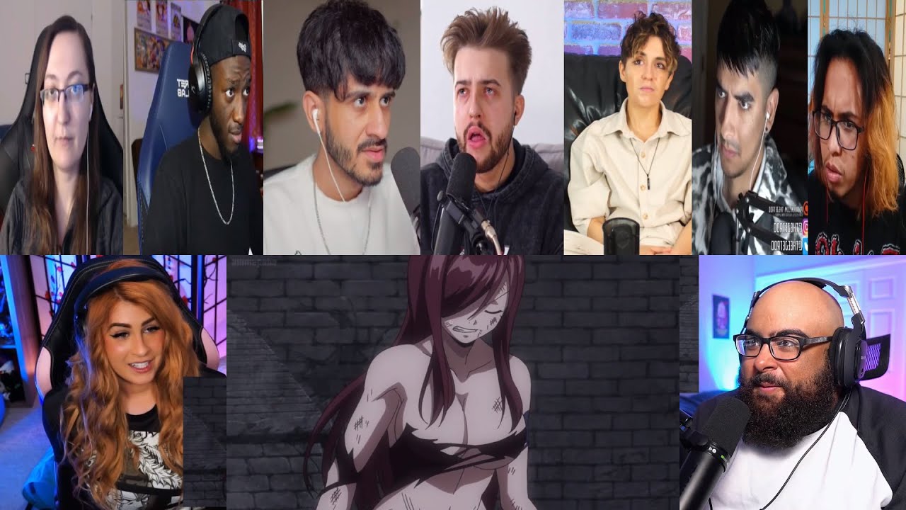 FAIRY TAIL EPISODE 259 REACTION MASHUP!!