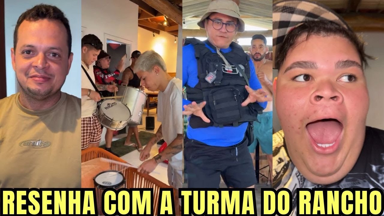😂RESENHA COM A TURMA DO RANCHO #segurança #ranchodomaiaaovivo #wesele #carlinhosmaia #wesele2025
