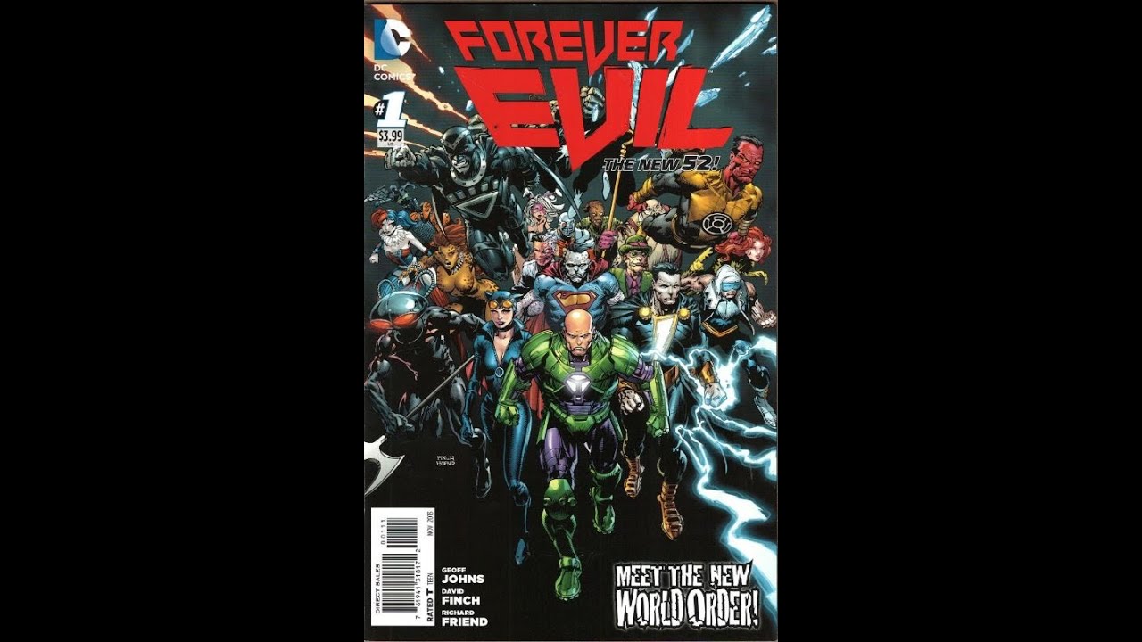 FOREVERE EVIL #1 REVIEW. The return of the Crime Syndicate.